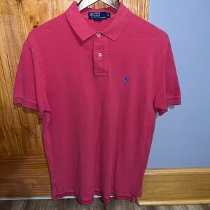 Polo by Ralph Lauren Men's Red Polo Shirt